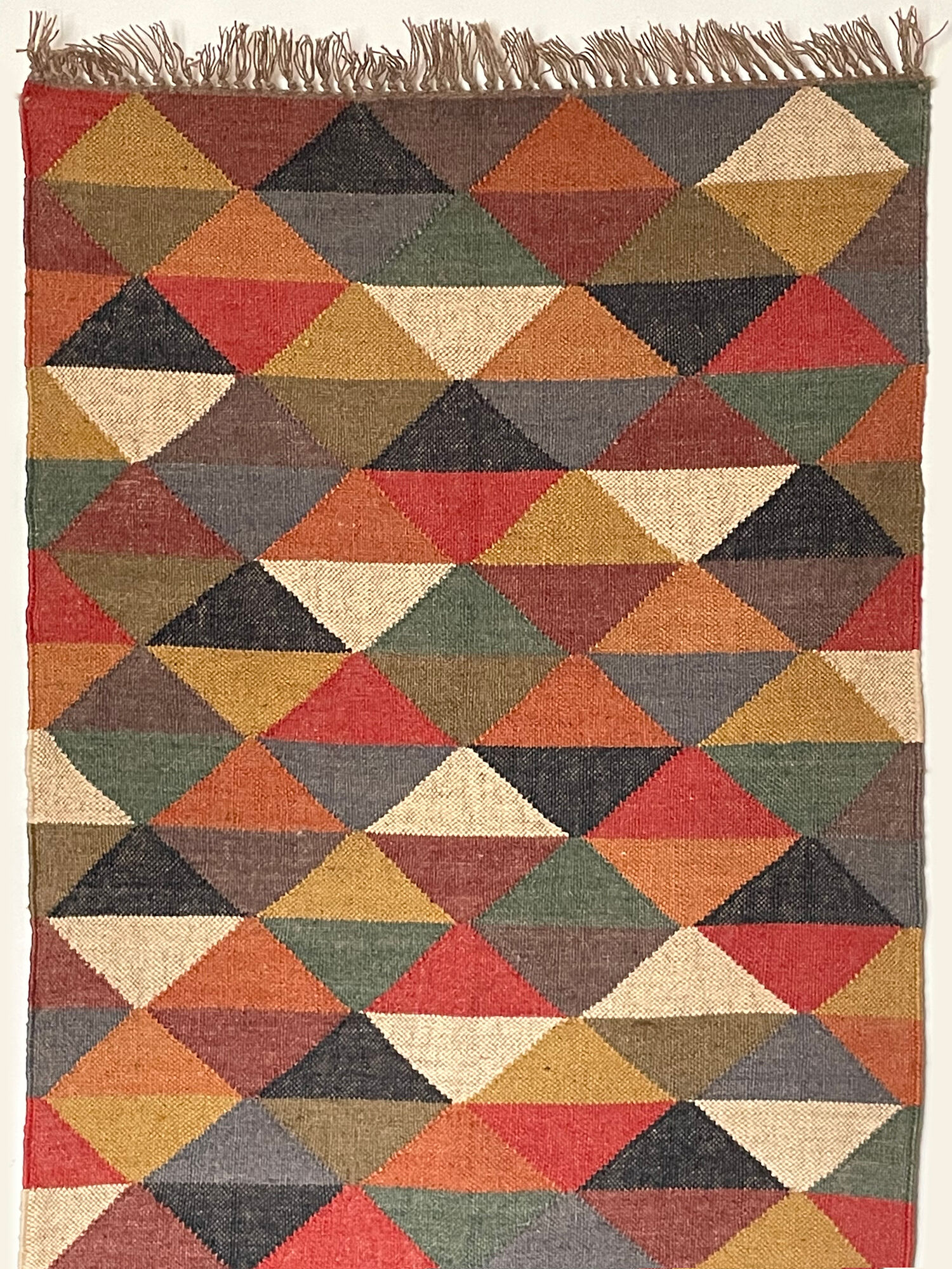 3 x 5, Handmade Jute-Wool Kilim Rug, Kilim Carpet, 90x150Cm