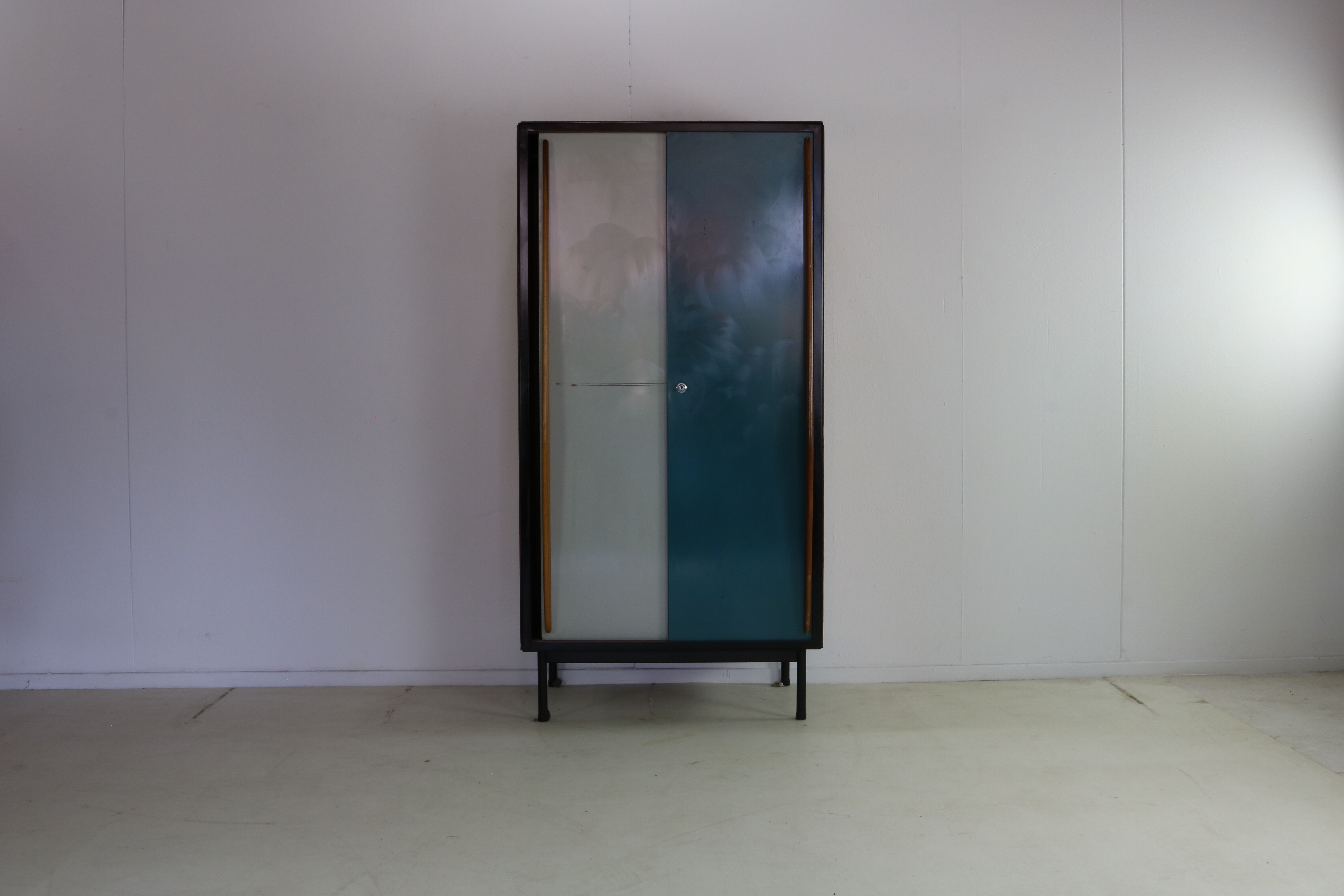 Wardrobe cabinet designed by Willy van der Meeren for Tubax Belgium