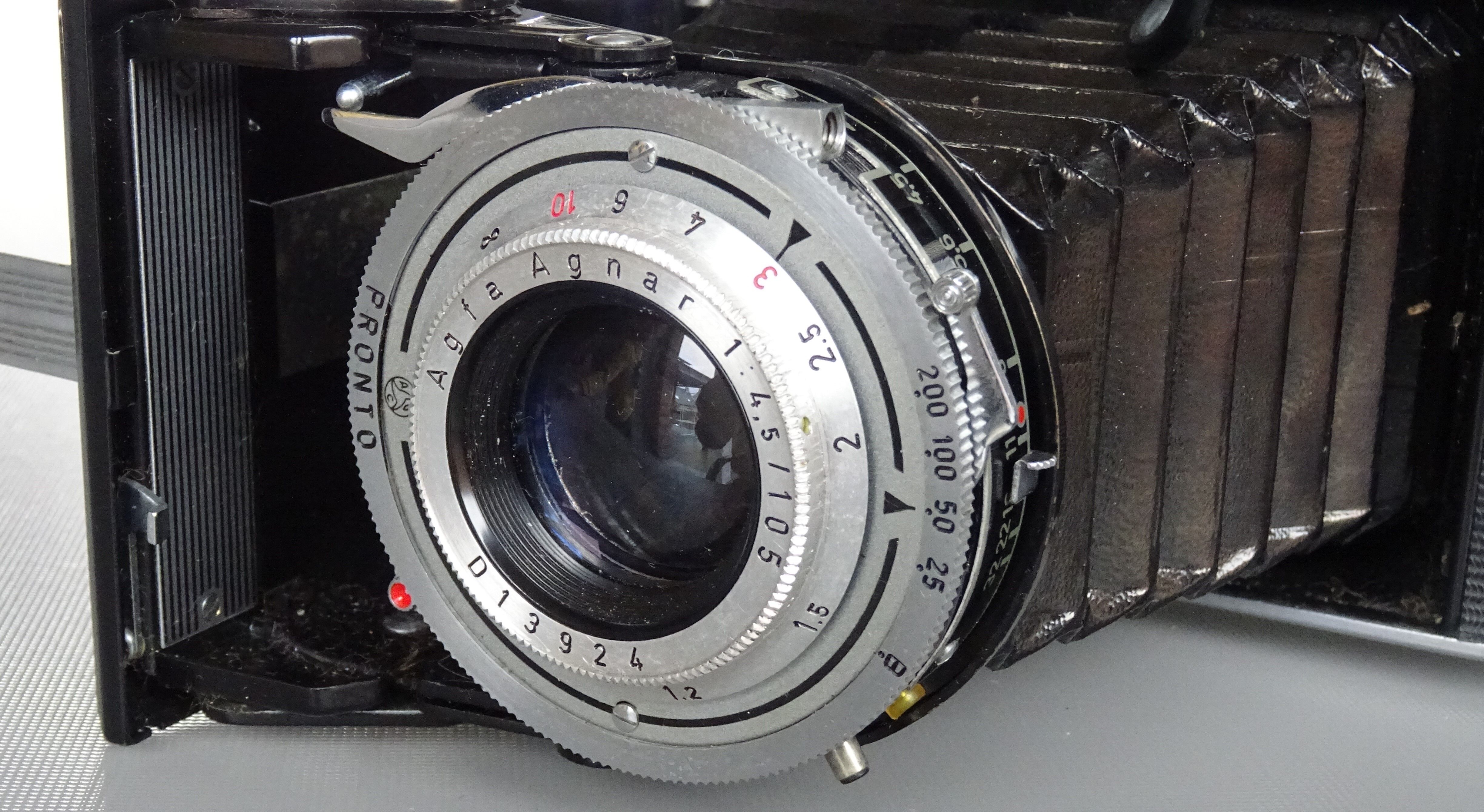 Vintage camera of reporters circa 1950