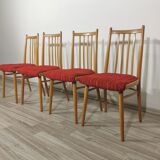Chairs by Antonín Šuman for Ton, 1960s, Set of 4