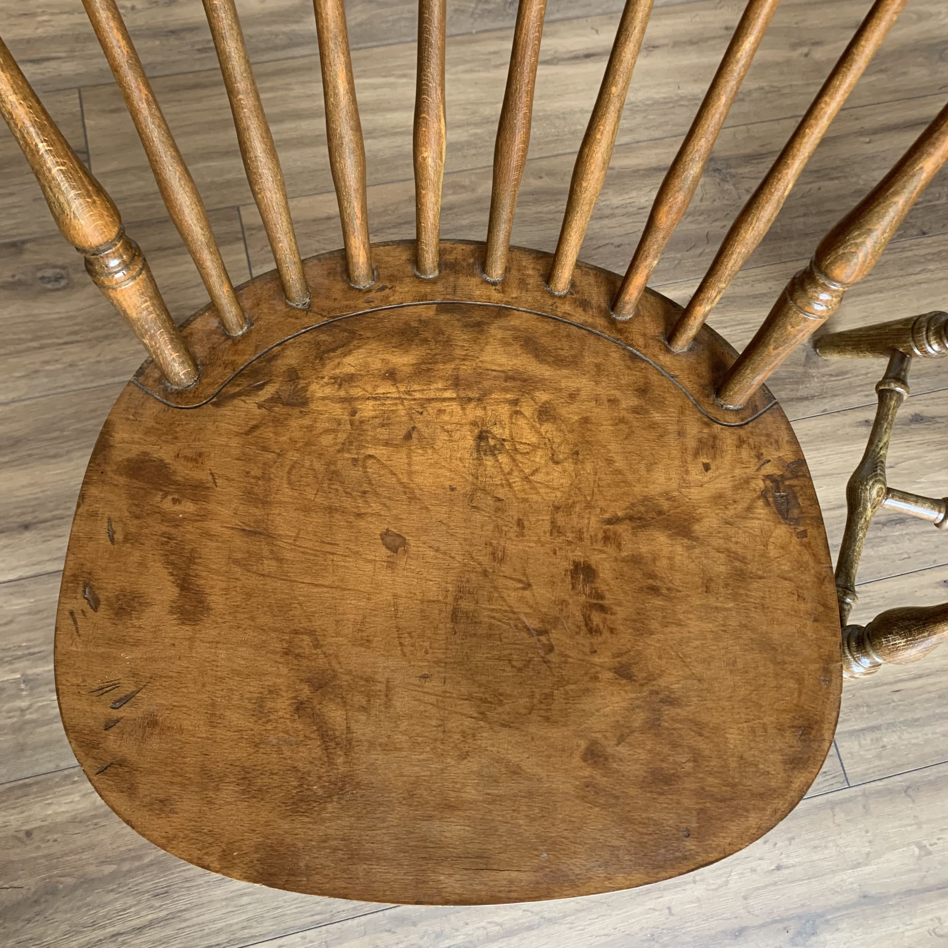 Pair of Windsor chairs