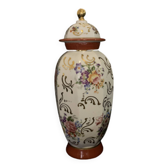 Vase 25cm covered porcelain