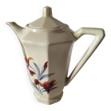 Jug Digoin Sarreguemines model 9225 – stylised floral decoration