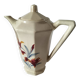 Verseuse Digoin Sarreguemines modèle 9225 – décor floral stylisé