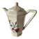 Verseuse Digoin Sarreguemines modèle 9225 – décor floral stylisé