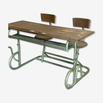 Double School Desk