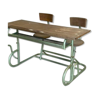 Double School Desk