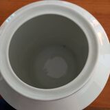 White Limoges teapot