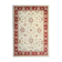 Red Cream Wool Ziegler Rug Handwoven Floral Carpet- 200x282