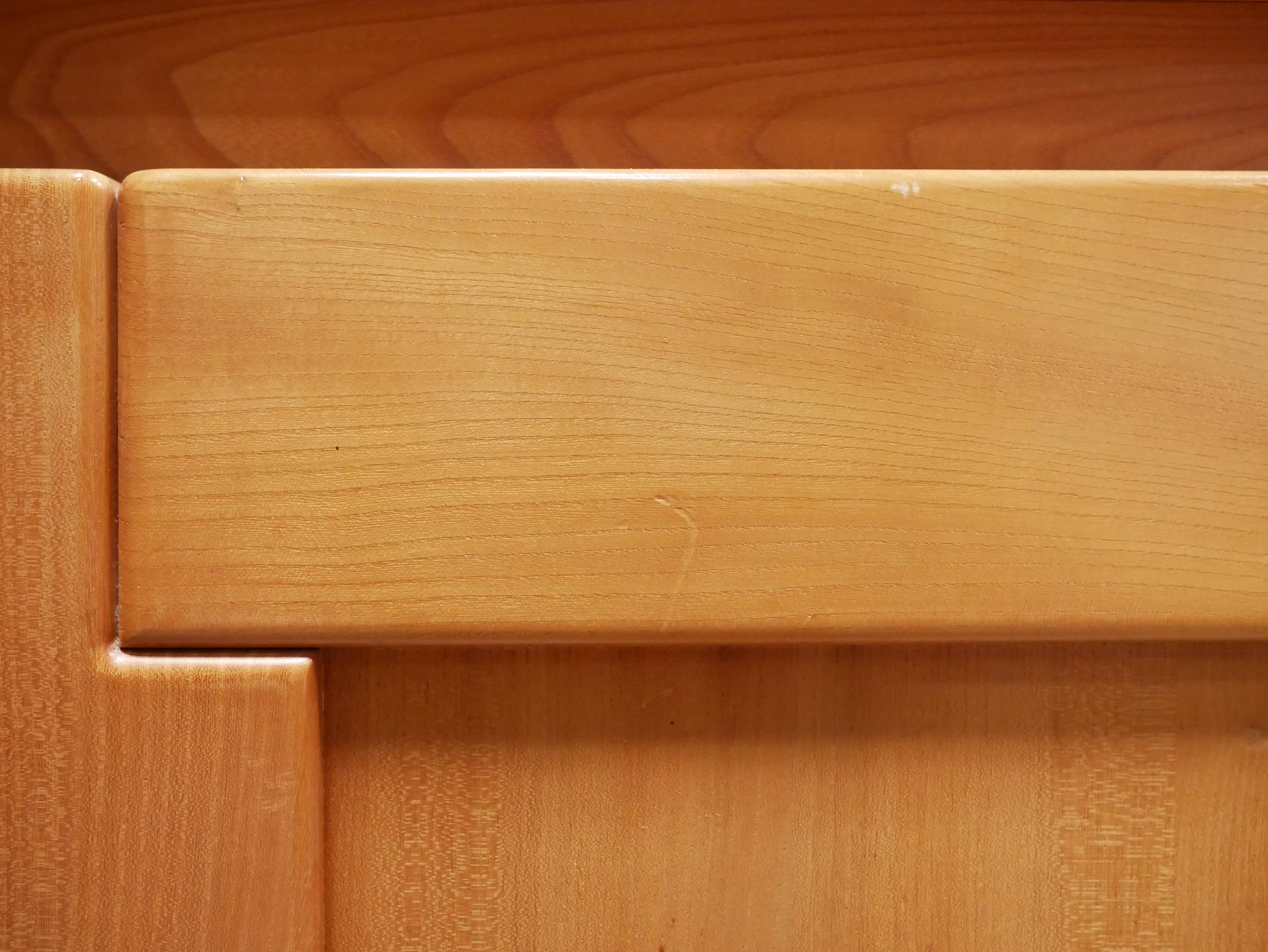 Vintage elm sideboard by Maison Regain editions