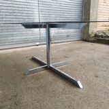 Design chrome oval table