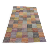 Handmade checkered kilim