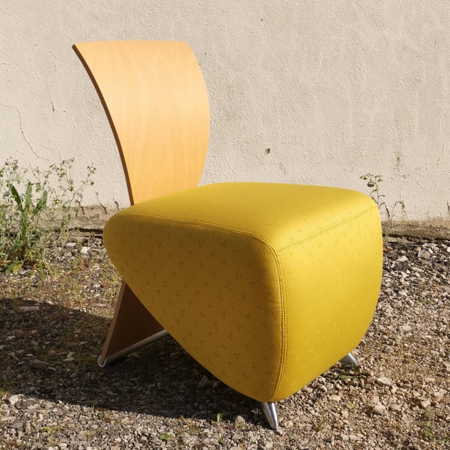 5 designer Dauphin armchairs