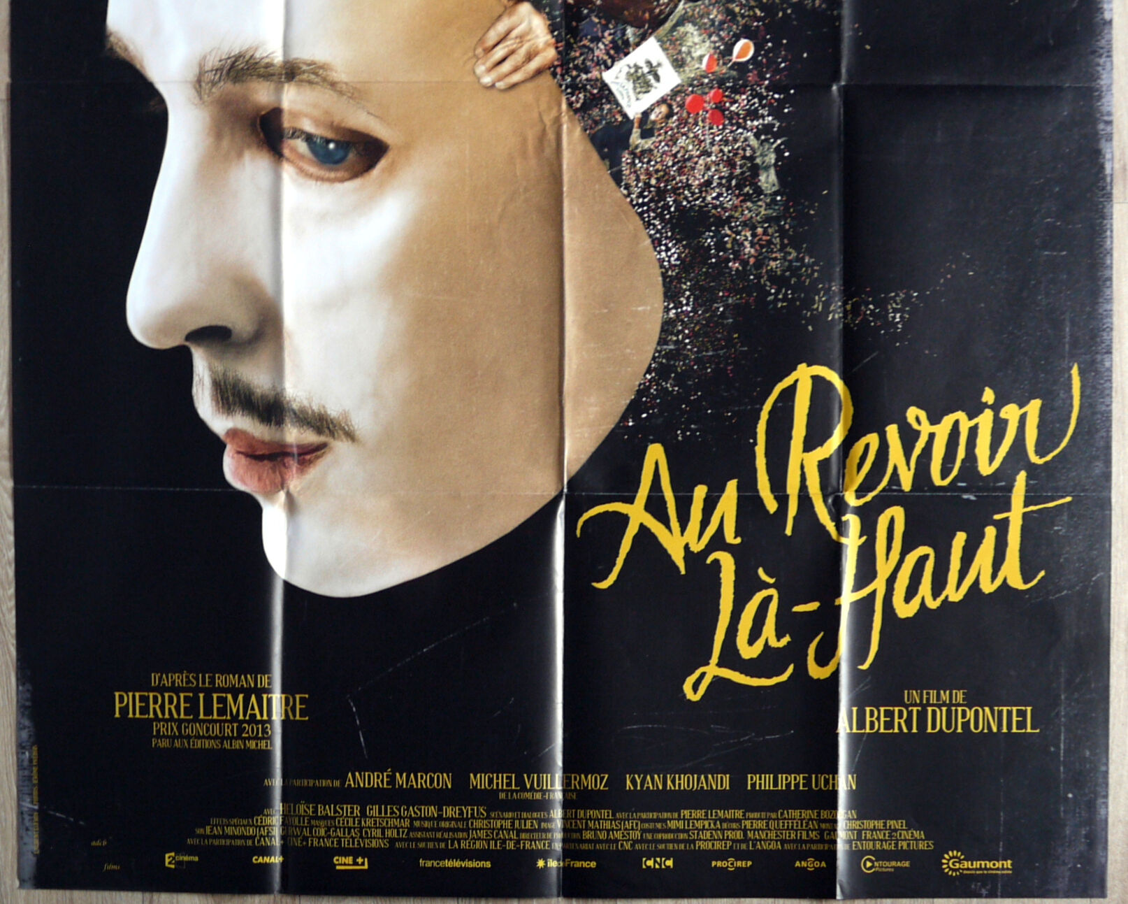 Original movie poster "Au revoir la-haut" Dupontel