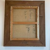 Oil on Canvas Still Life Gabriel Jutteau Vintage 1958