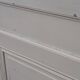 Communication door h221xl90cm old paneled, molded, interior