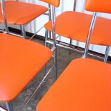 A set of 4 chairs in 1980s Modern style