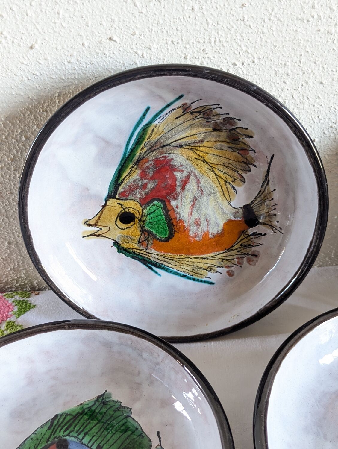 The brescon, Vallauris, fish service
