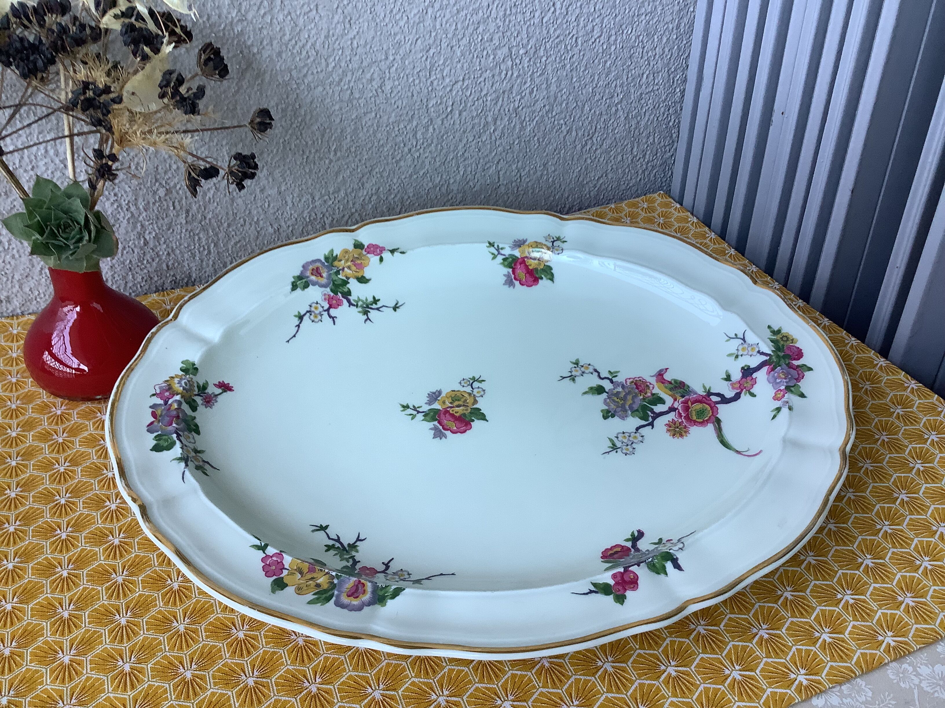 Dish Limoges Bernardaud Bengali