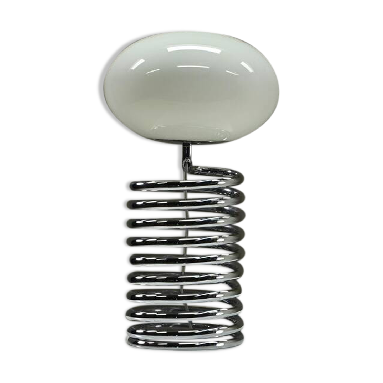 Spring table lamp by Ingo Maurer for Design M, 1960s Germany.