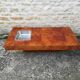 Table basse des années 70 en orme