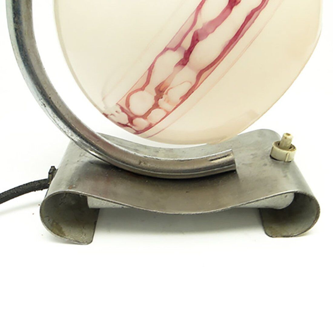 Art Deco bedside lamp from Napako, Czechoslovakia, 1950s
