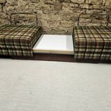 Vintage 1970s modular daybed sofa