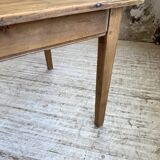 50s pine and oak farmhouse table 2.5m