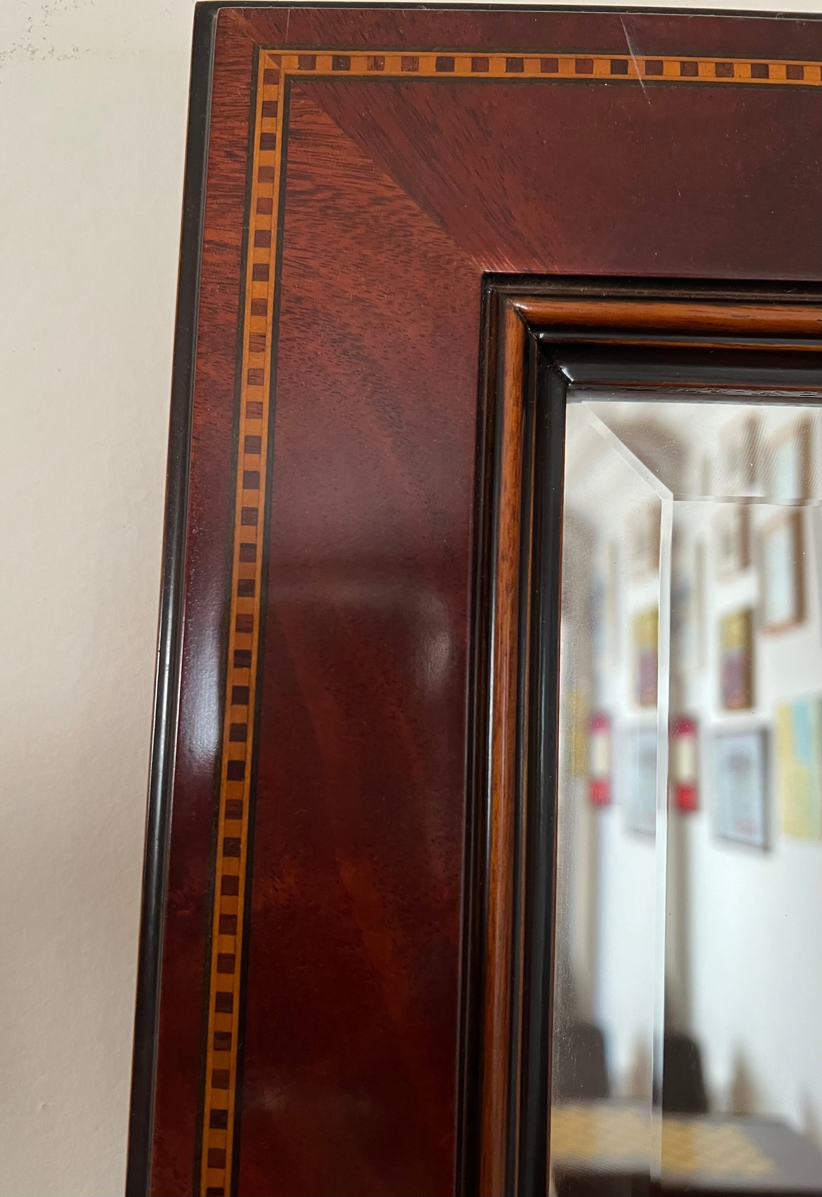 Wooden mirror 55 x 95cm