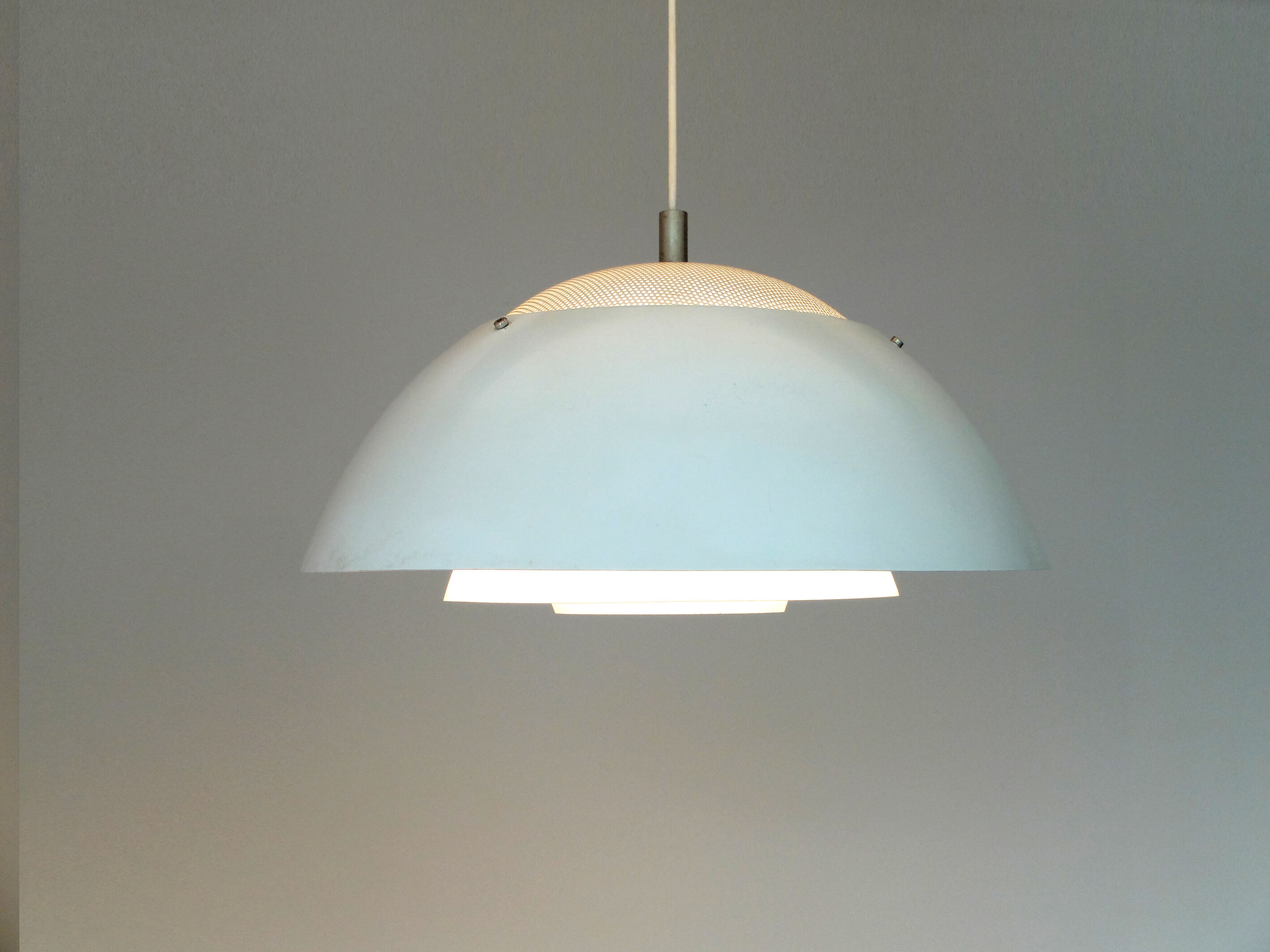 Scandinavian hanging lamp XL, white, Nordisk Solar, Denmark