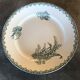 Flat hollow in earthenware st amandinoise st amand model lily of the valley