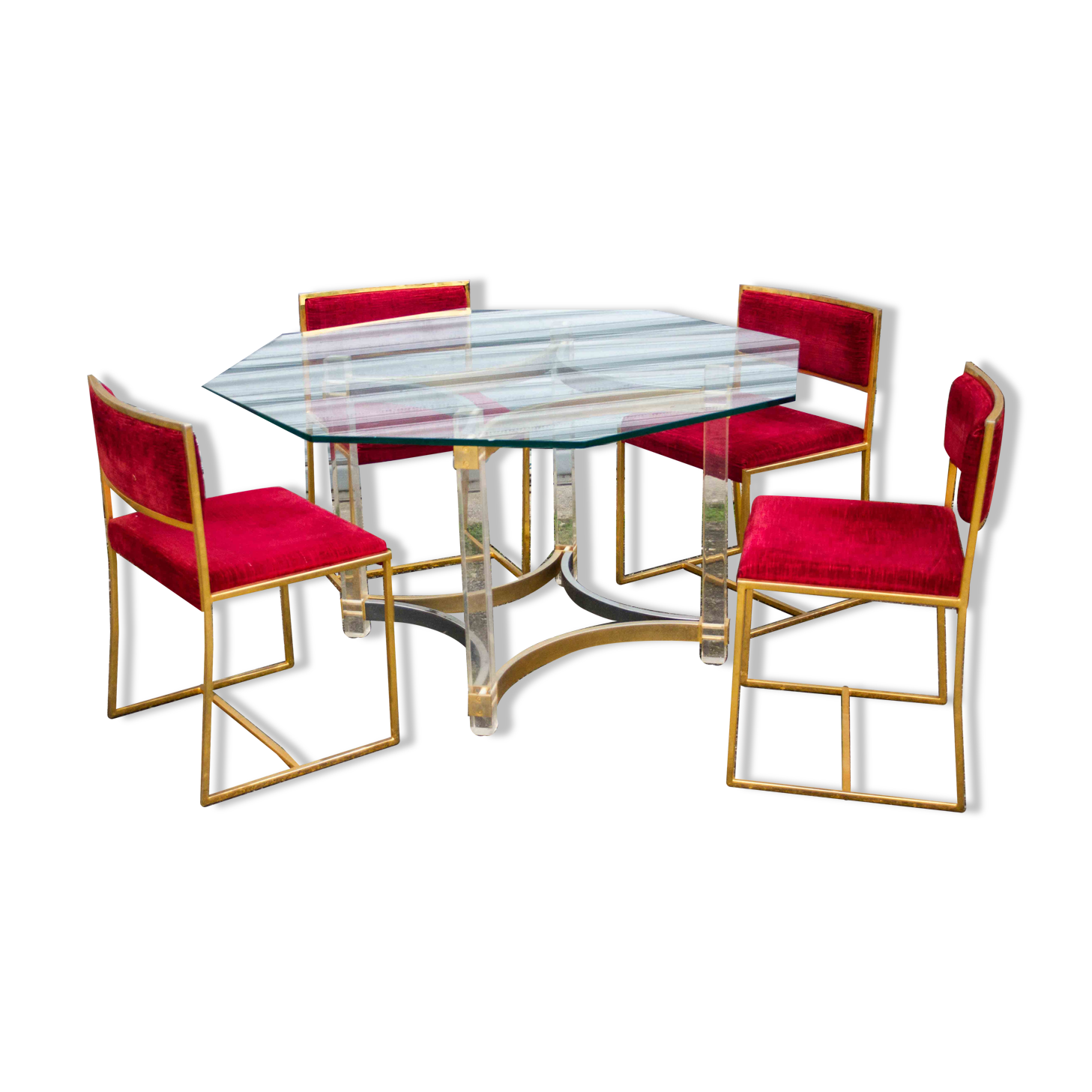 Alexandro albrizzi table with 4 chairs