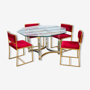 Alexandro albrizzi table with 4 chairs