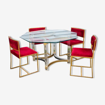 Table alexandro albrizzi avec 4 chaises