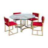 Alexandro albrizzi table with 4 chairs