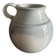large blue ceramic pitcher