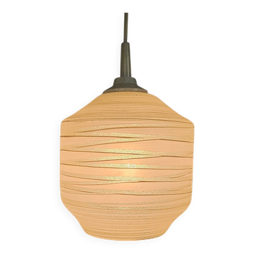Mid-century | pendant lamp | Massive | Sling pattern | 60s |