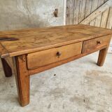Antique coffee table TV furniture 19th century