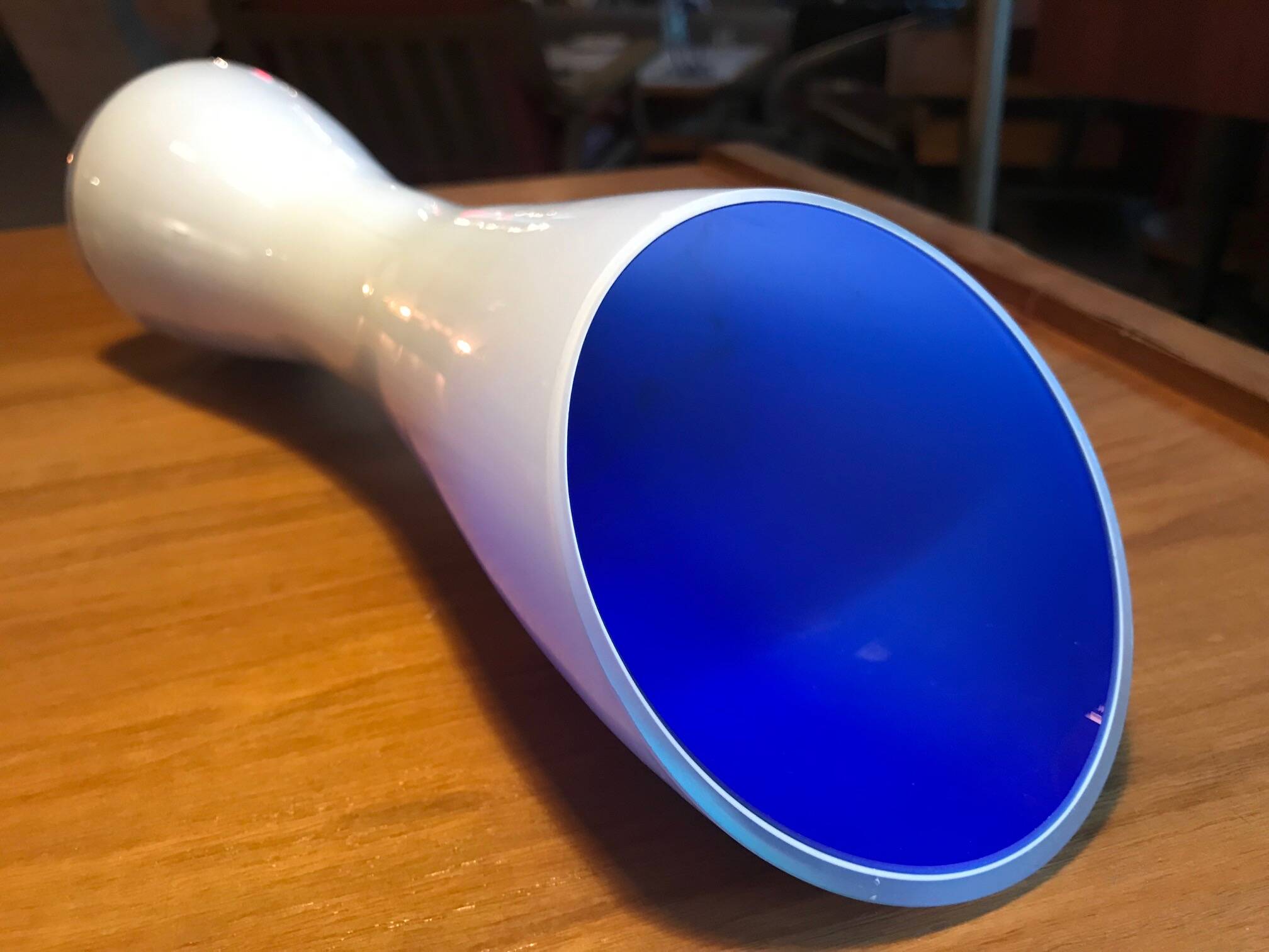 Vintage Vase • Incamiciato • Murano Glass • 1960