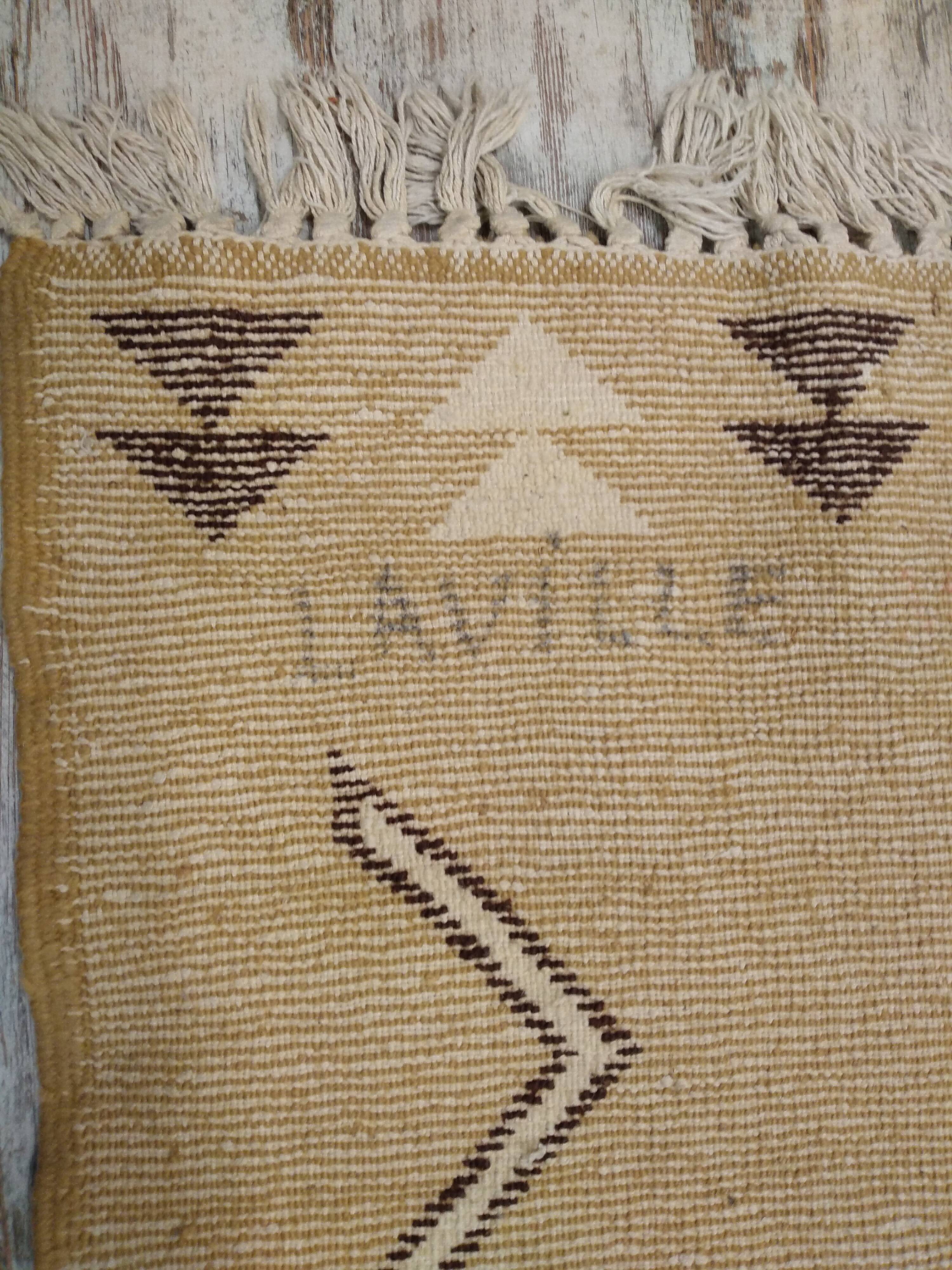 Handmade Moroccan Berber rug