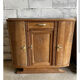 Buffet very art deco in raw walnut