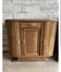 Buffet very art deco in raw walnut
