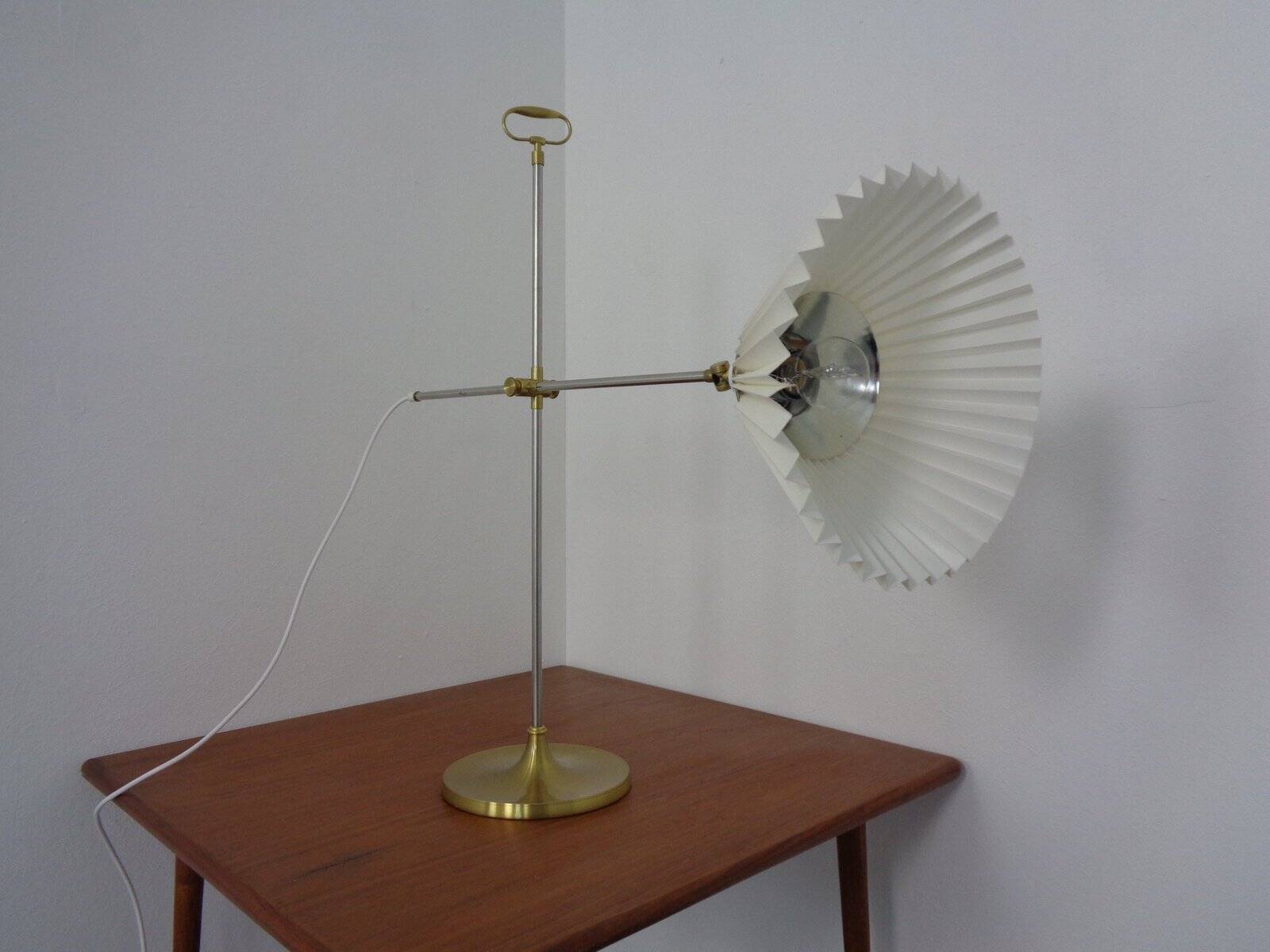 Model 319 Table Lamp by Kaare and Esben Klint for Le Klint, 1960s