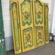Series of four old closet doors