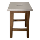Tabouret vintage en chêne 260351