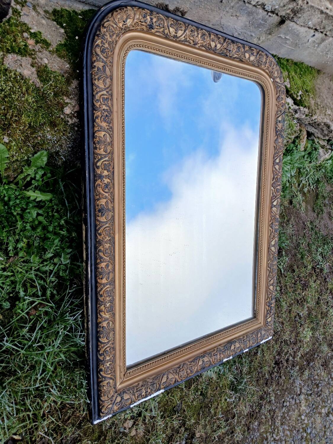 Antique mirror in Louis Philippe style