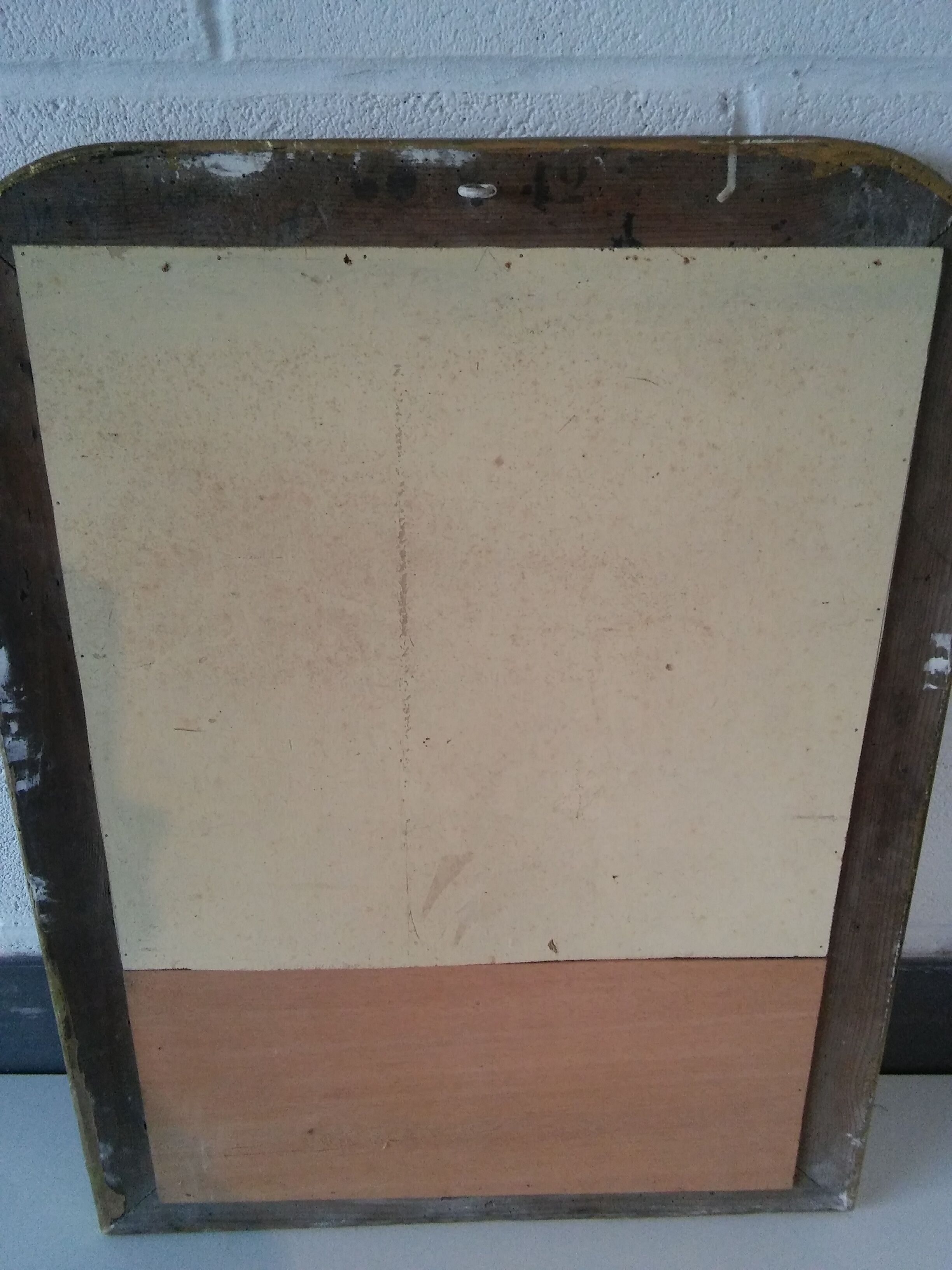 Mirror  vintage gold 56x74cm