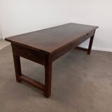 Rustic farmhouse table