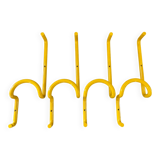 Series of 4 “Taka” hooks by Cesar Rota Nodari Acerbis