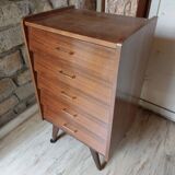 5-drawer chest of drawers from the 50s